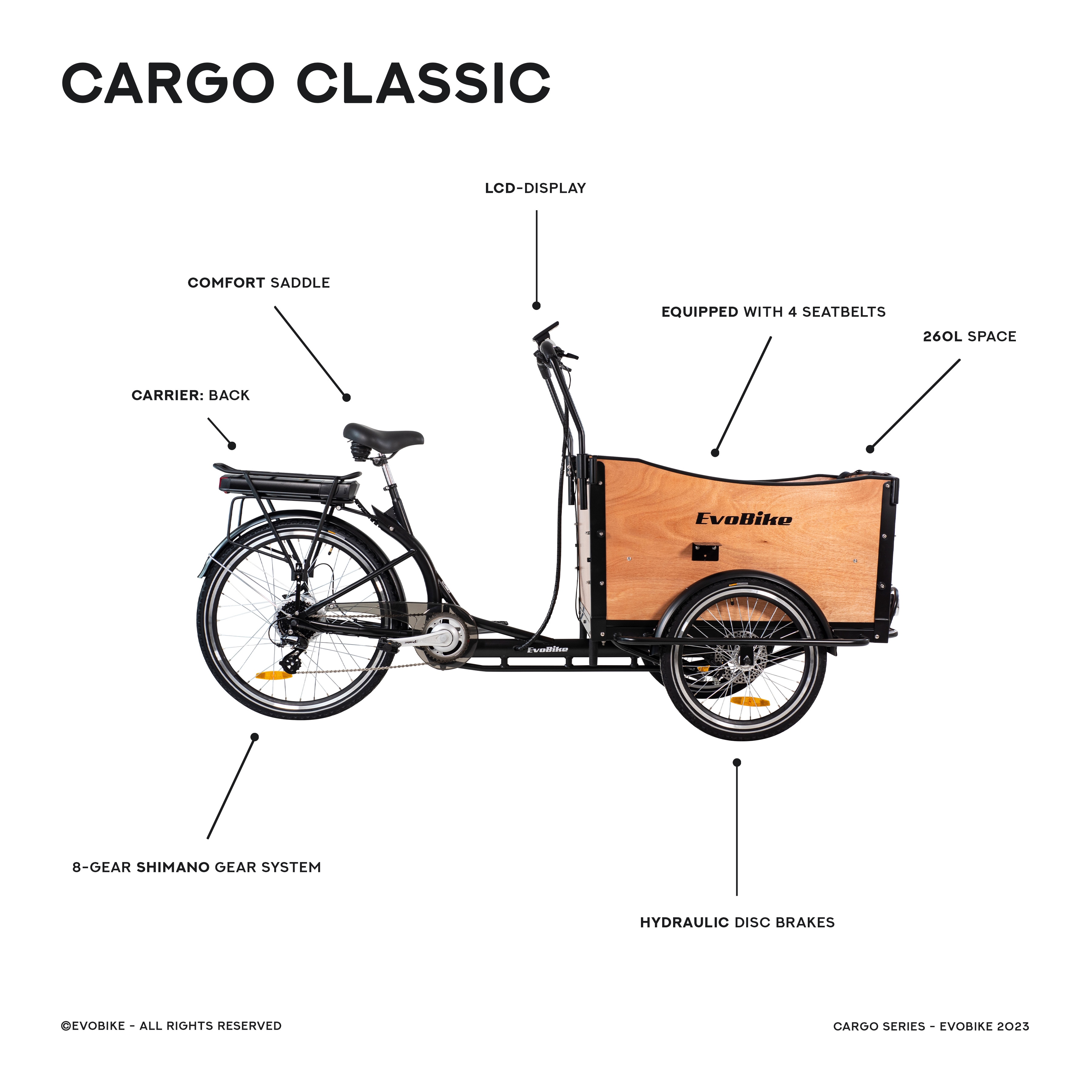 EvoBike Cargo Classic